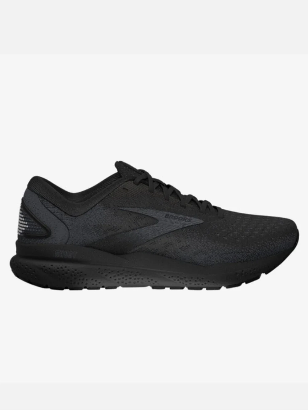 Brooks Ghost 16 Black Running Shoes Sneakers Cushioned Athletic Trainers 14 NOB
